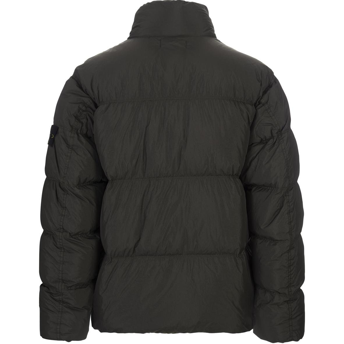 Stone Island Unisex High Collar Solid Color Zip-Up Puffer Jacket 811540123-V0062 圖 3