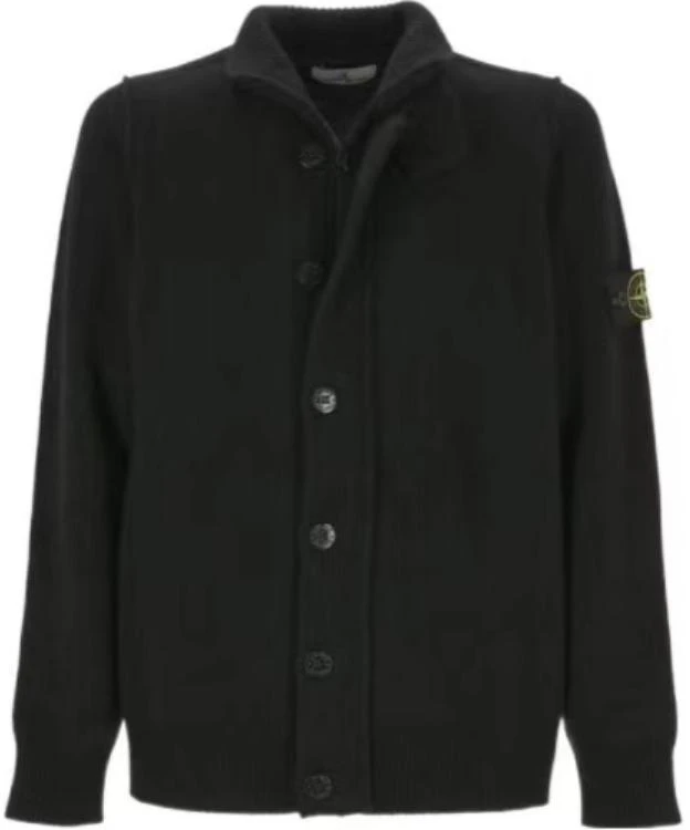 stone-island-unisex-solid-color-slim-fit-knit-cardigan-sweater-long-sleeve-8115547-a3-a0029