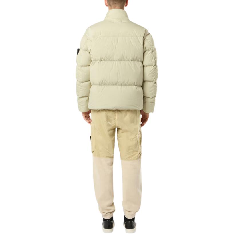 Stone Island Unisex Stand Collar Button-Up Jacket Off-White 811540123-V0097 圖 5