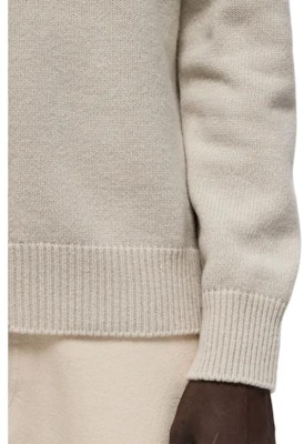 Stone Island 男女款白色針織長袖開襟毛衣. 8115547A3-V0097 Details for Stone Island 男女款白色針織長袖開襟毛衣. 8115547A3-V0097