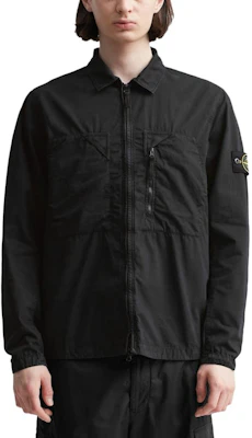 Stone Island 水洗帆布夹克带侧边拉链口袋 男女同款 7815106WN-V0129 Purchase Stone Island 水洗帆布夹克带侧边拉链口袋 男女同款 7815106WN-V0129