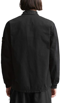 Stone Island 水洗帆布夹克带侧边拉链口袋 男女同款 7815106WN-V0129 Details for Stone Island 水洗帆布夹克带侧边拉链口袋 男女同款 7815106WN-V0129
