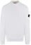 Buy Stone Island 白色圓領徽標補丁長袖休閒運動衫 791561352-V0001