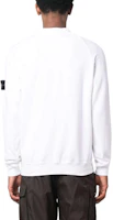 Purchase Stone Island 白色圓領徽標補丁長袖休閒運動衫 791561352-V0001