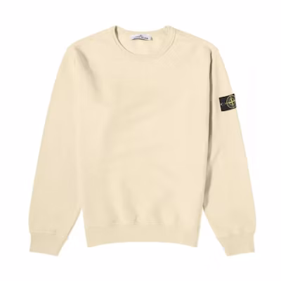 Stone Island White Crewneck Pullover Sweatshirt Casual Long Sleeve 791562420-V0091