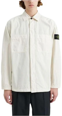 Stone Island 白色男士長袖POLO衫,配有徽標及胸前口袋。 7915112WN-V0197 Order Stone Island 白色男士長袖POLO衫,配有徽標及胸前口袋。 7915112WN-V0197