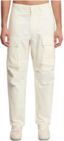 Stone Island White Solid Color Zipper Sweatpants with Logo for Men. 8015309F1-V0099 Stone Island White Solid Color Zipper Sweatpants with Logo for Men. 8015309F1-V0099