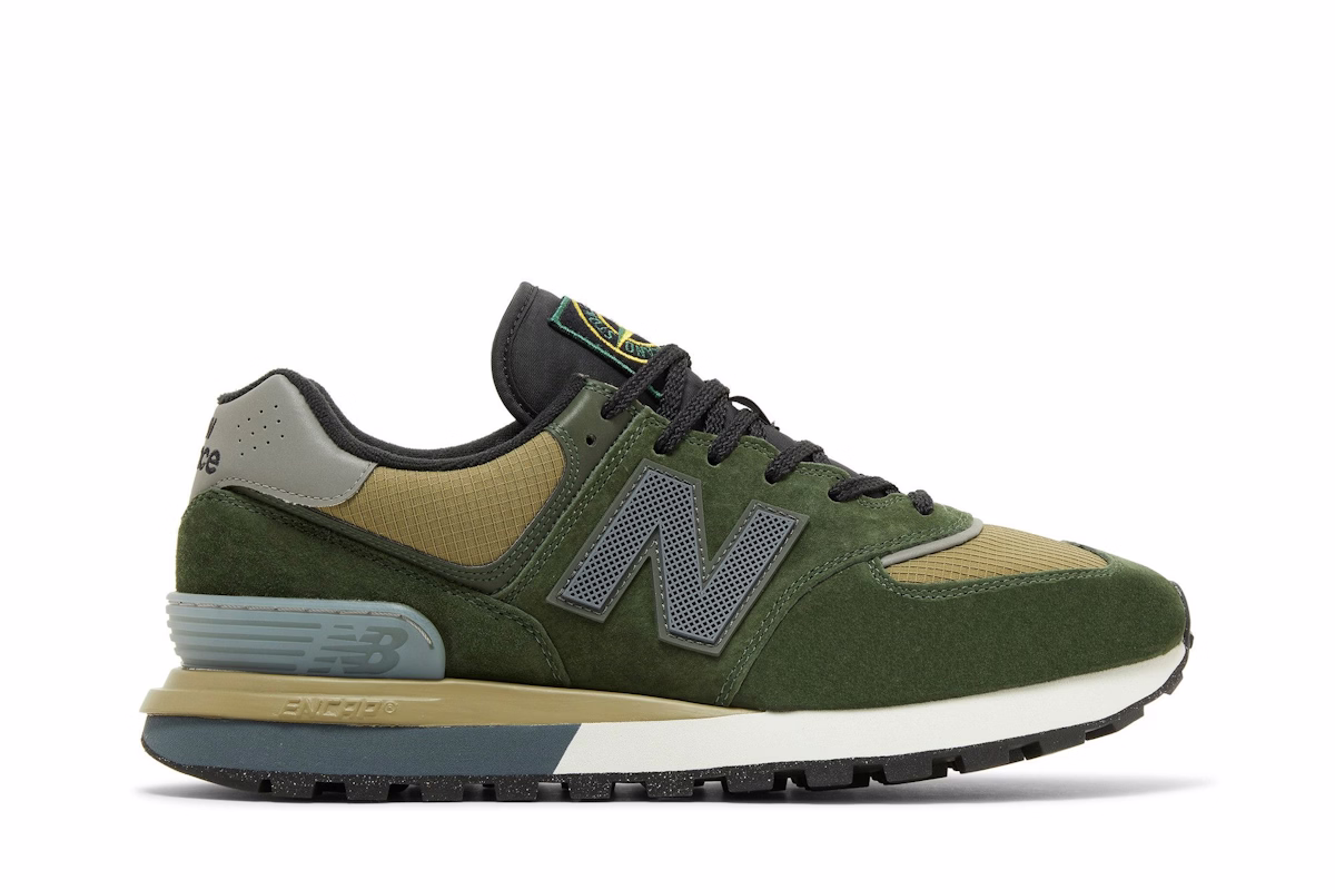 Stone Island x New Balance 574 Legacy 'Dark Green'