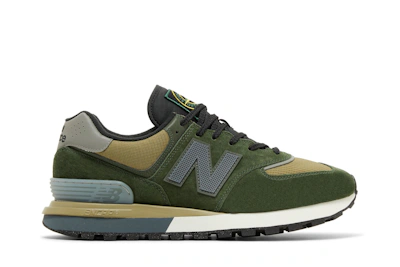 Stone Island x New Balance 574 Legacy 'Dark Green'