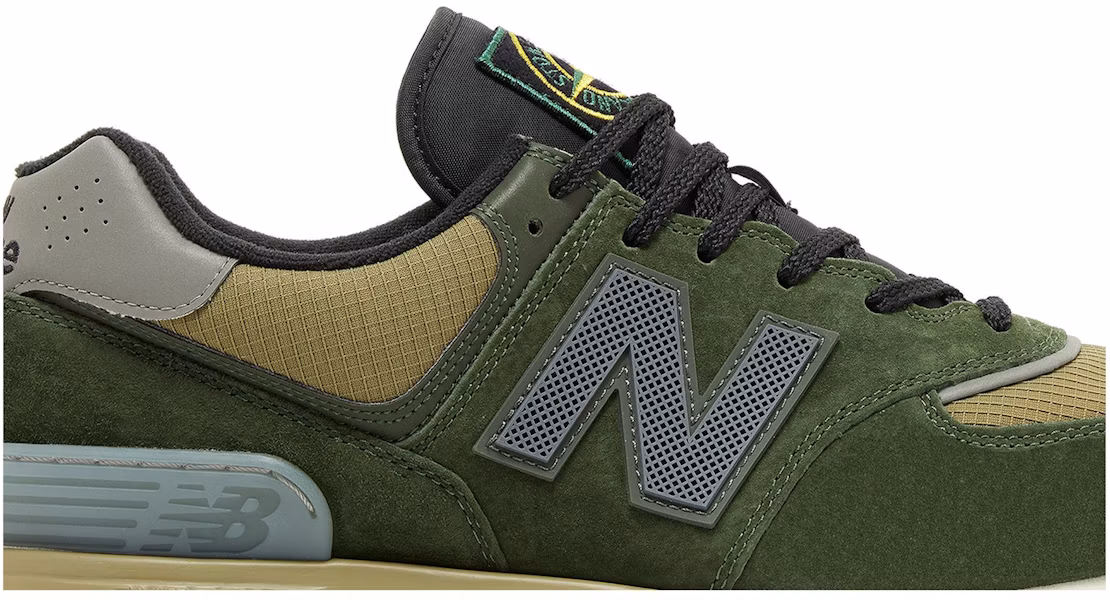 Stone Island x New Balance 574 Legacy 'Hijau Gelap' U574LGIL Lookbook Stone Island x New Balance 574 Legacy 'Hijau Gelap' U574LGIL