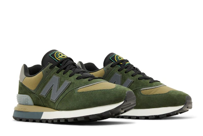 Stone Island x New Balance 574 Legacy 'Dark Green'