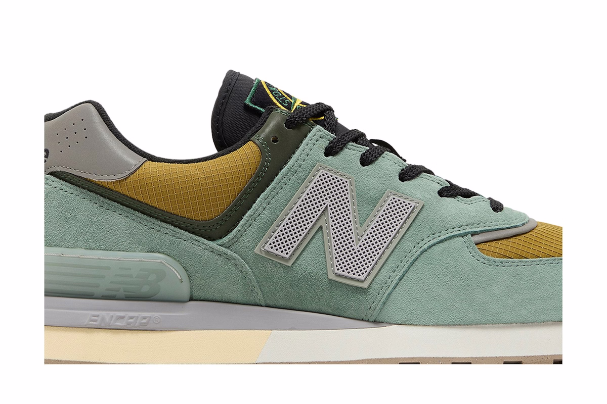 Stone Island x New Balance 574 Legacy 'Light Green'