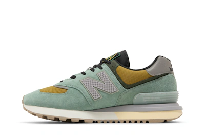 Stone Island x New Balance 574 Legacy 'Light Green'
