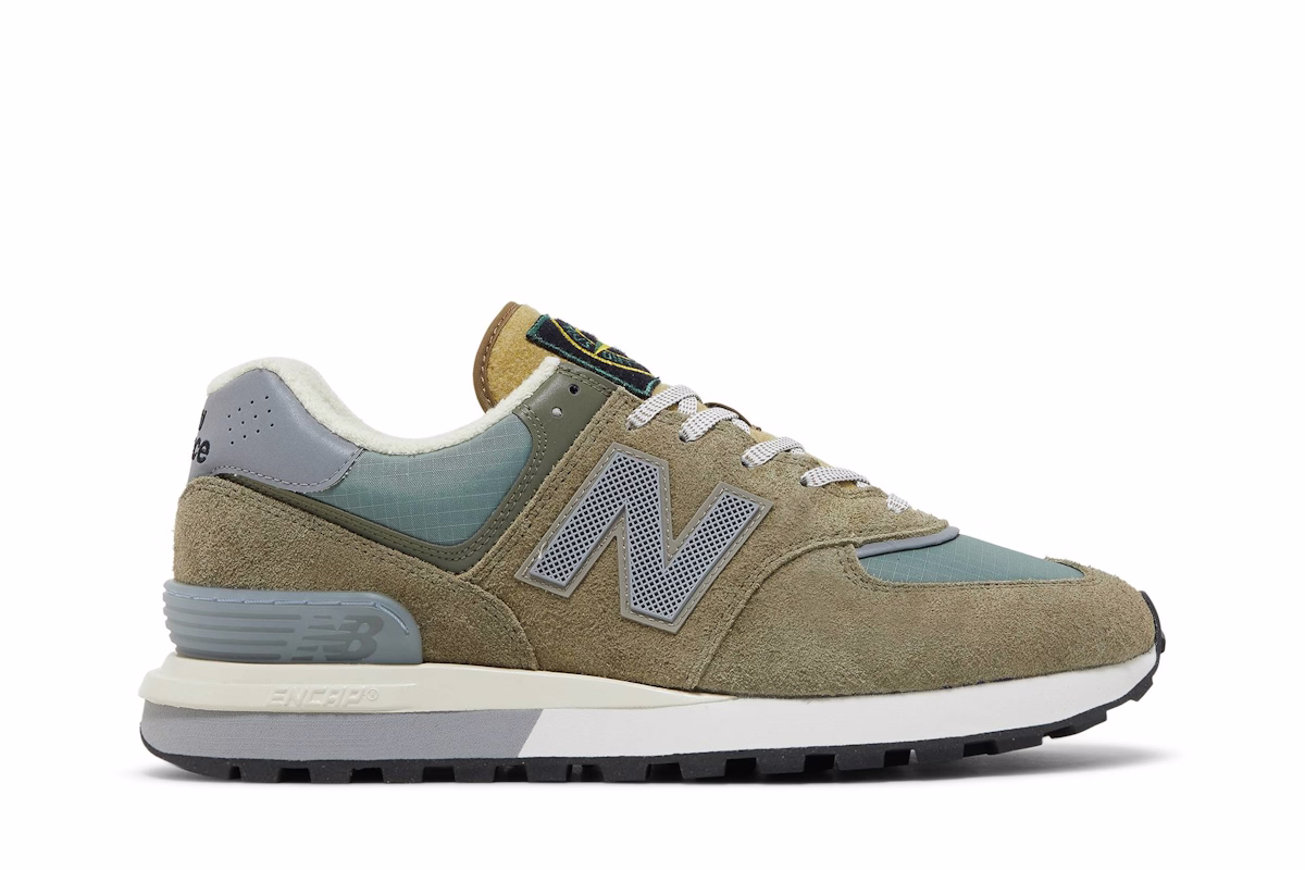 Stone Island x New Balance 574 Legacy 'Steel Blue'