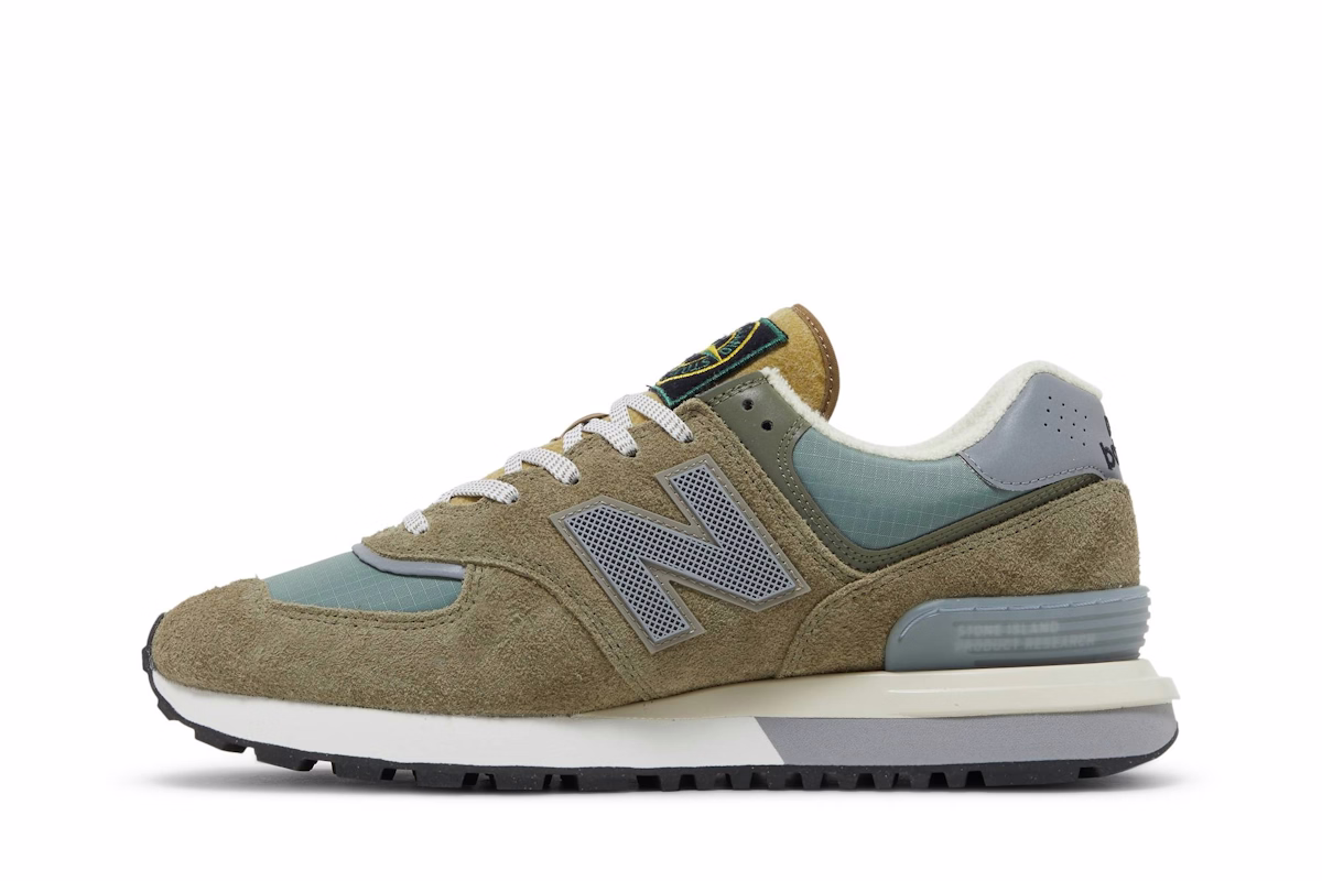 Stone Island x New Balance 574 Legacy 'Steel Blue'