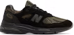 Stone Island x New Balance 991v2 Buatan England 'Hitam' U991SD2