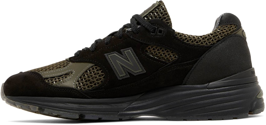 Stone Island x New Balance 991v2 Buatan England 'Hitam' U991SD2 Lookbook Stone Island x New Balance 991v2 Buatan England 'Hitam' U991SD2