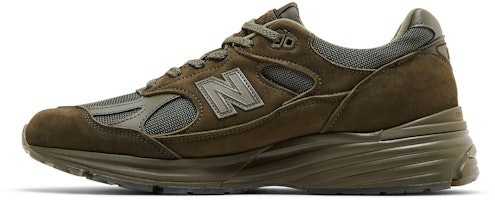 Shop Stone Island x New Balance 991v2 Made in England ''Ghost Pack - Militärgrün'' U991SC2