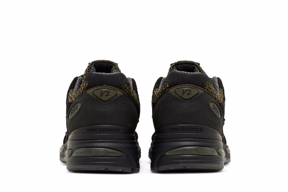 Stone Island x New Balance 991v2 Made in England 'Black'