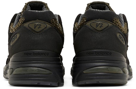 Stone Island x New Balance 991v2 Made in England 'Hitam' U991SD2 Details for Stone Island x New Balance 991v2 Made in England 'Hitam' U991SD2