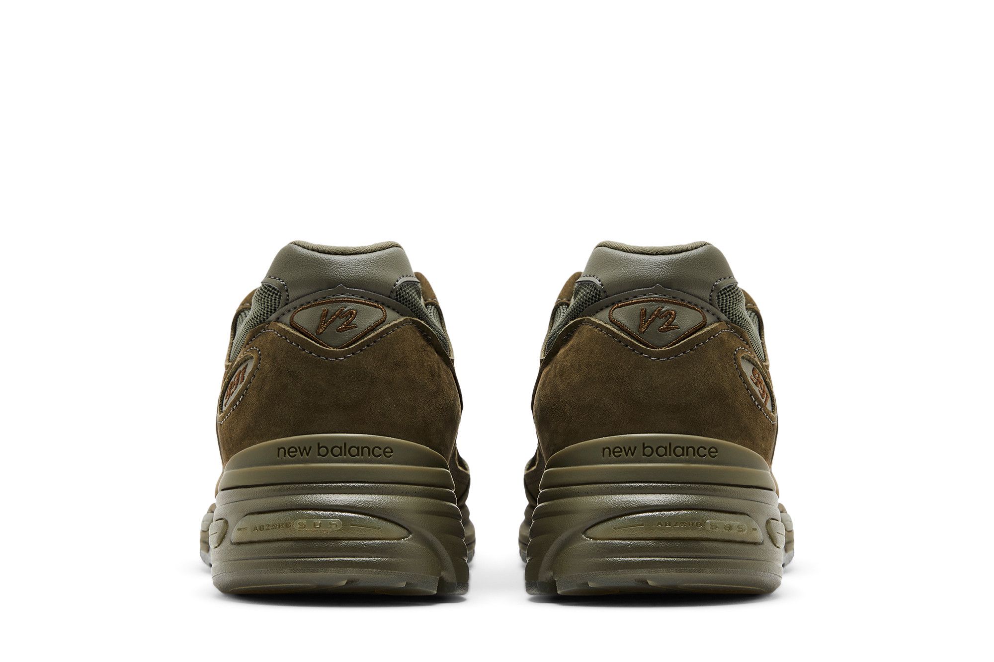 Sizing Stone Island x New Balance 991v2 Made in England 'Ghost Pack - Military Green' U991SC2