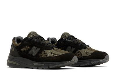 Stone Island x New Balance 991v2 Made in England 'Black'