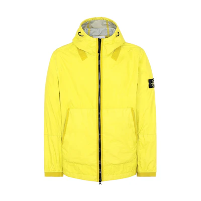 Stone Island Yellow Hoodie Full-Zip Jacket 781543310-V0030