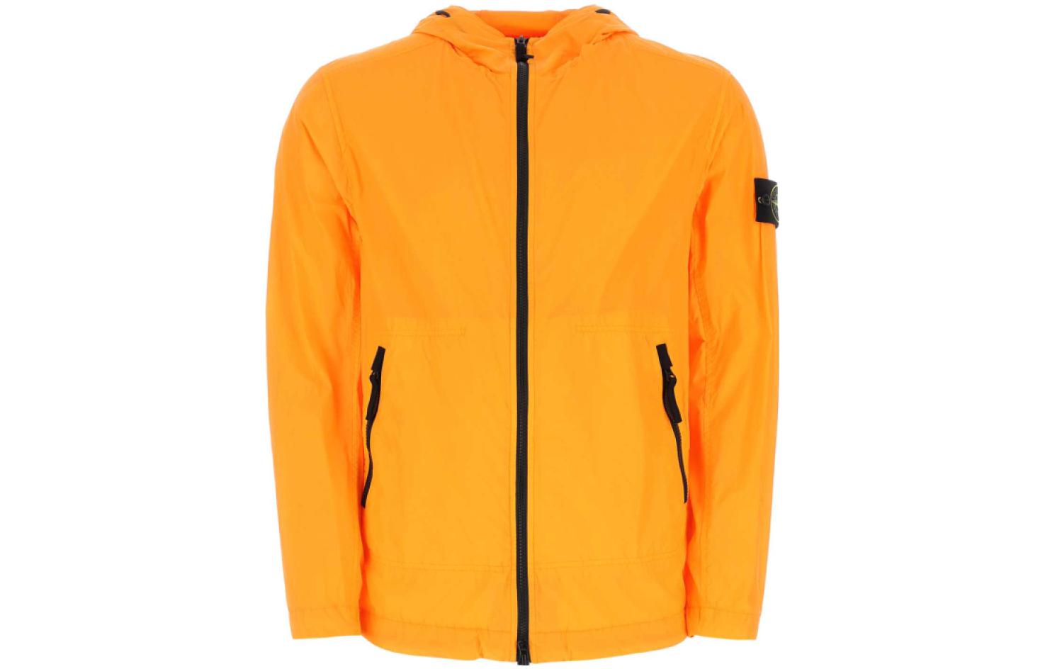 Stone Island Yellow Lightweight Windproof Waterproof Hooded Jacket 781540522-V0032