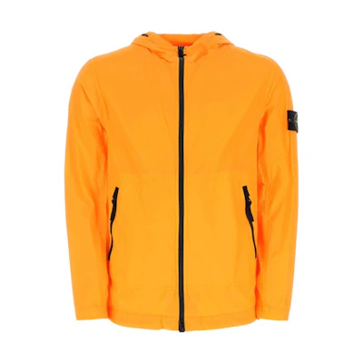 Stone Island Yellow Lightweight Windproof Waterproof Hooded Jacket 781540522-V0032