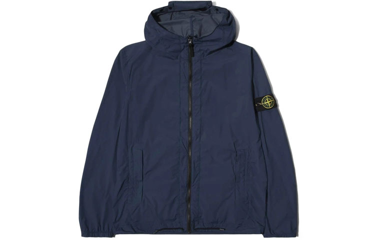 Stone Island Zip-Up Hooded Jacket 721543831-V0028
