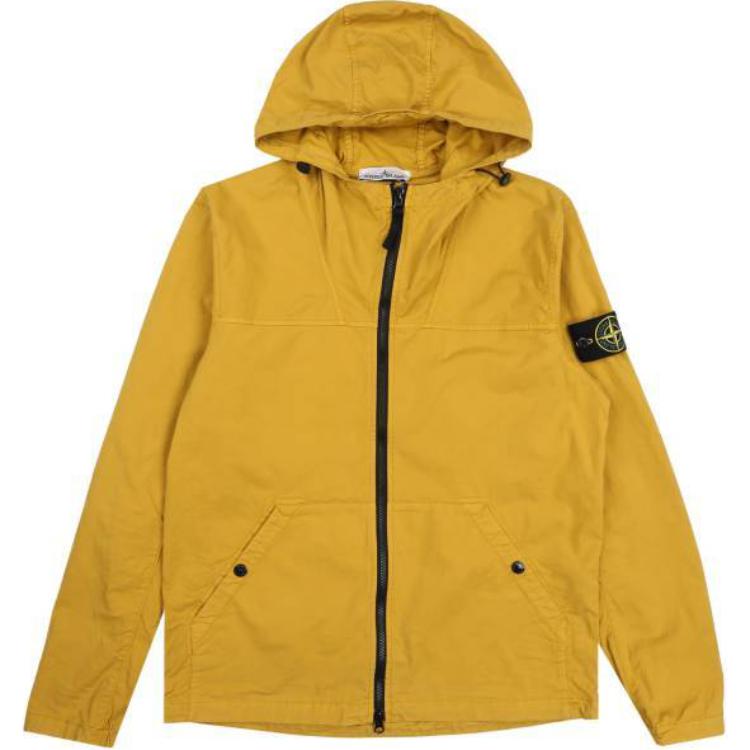 STONE ISLAND Zip-Up Hooded Jacket Yellow . 811510110-V0034 圖 2