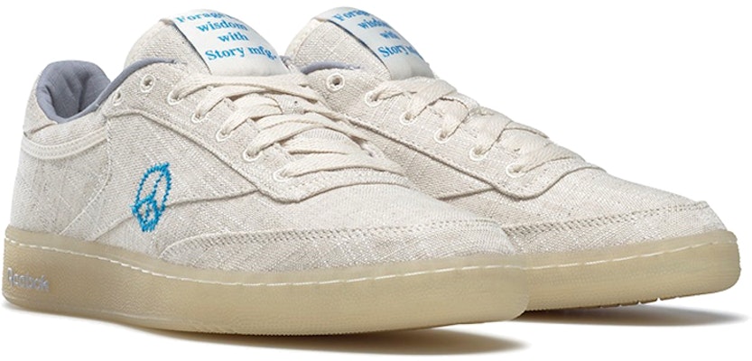 Story MFG x Reebok Club C 85 'Non-Dyed' GZ8543 Lookbook Story MFG x Reebok Club C 85 'Non-Dyed' GZ8543