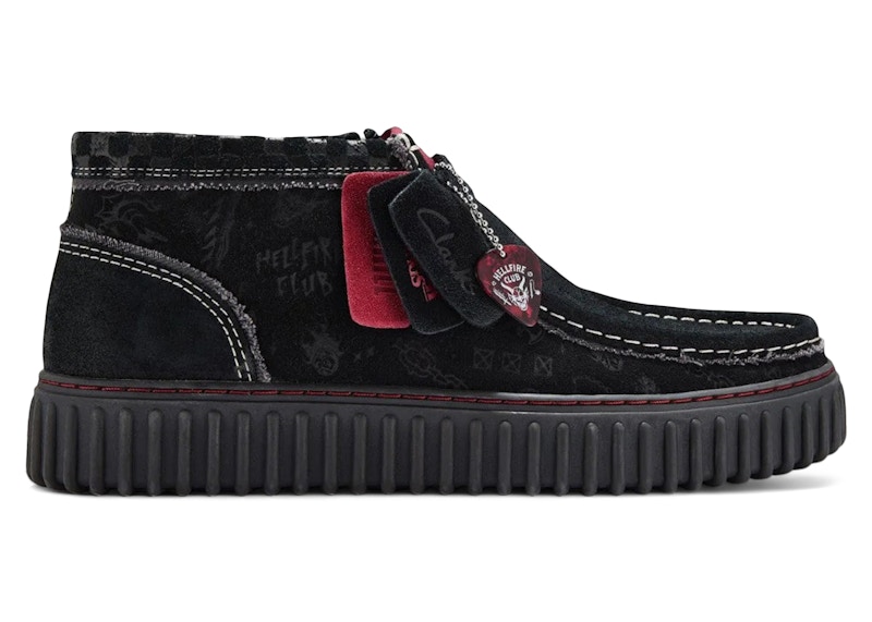 Buy 怪奇物語 x Clarks Torhill Hi ''地獄火俱樂部 - 黑色'' 26184650