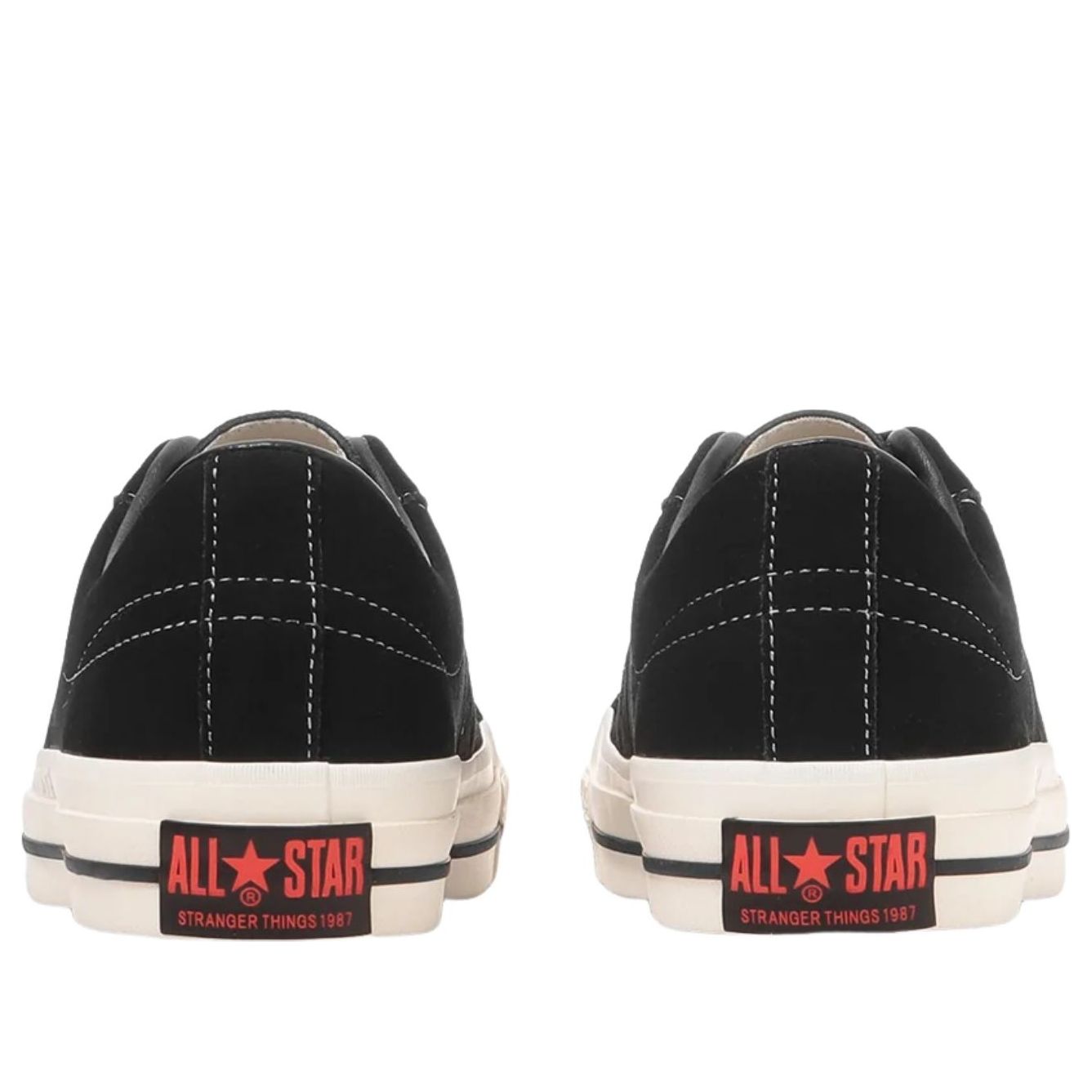 Shop 怪奇物语 x Converse One Star 麂皮黑色 33702430