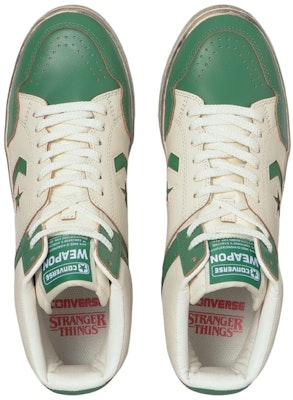 Stranger Things x Converse Weapon Hi Verde Bianco 33702370 Lookbook Stranger Things x Converse Weapon Hi Verde Bianco 33702370