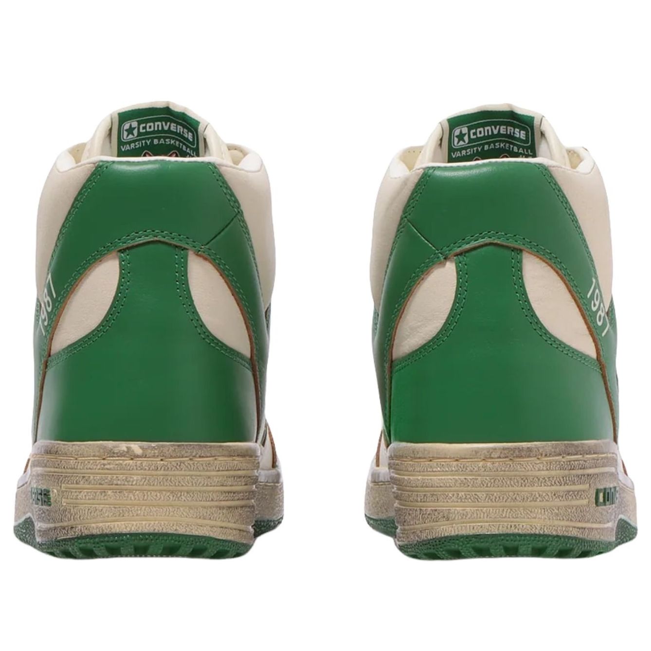 Shop Stranger Things x Converse Weapon Hi Verde Bianco 33702370
