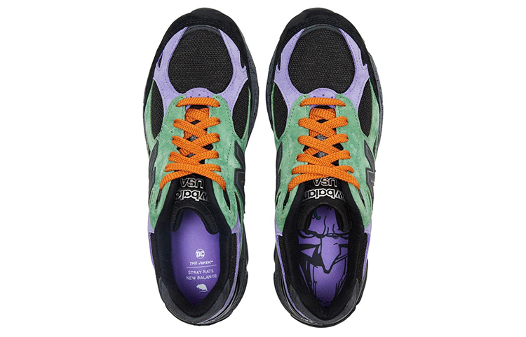 Lookbook Stray Rats x New Balance 990 v3 'Reprise Finale The Joker' 2019 Lelaki & Wanita. M990SK3