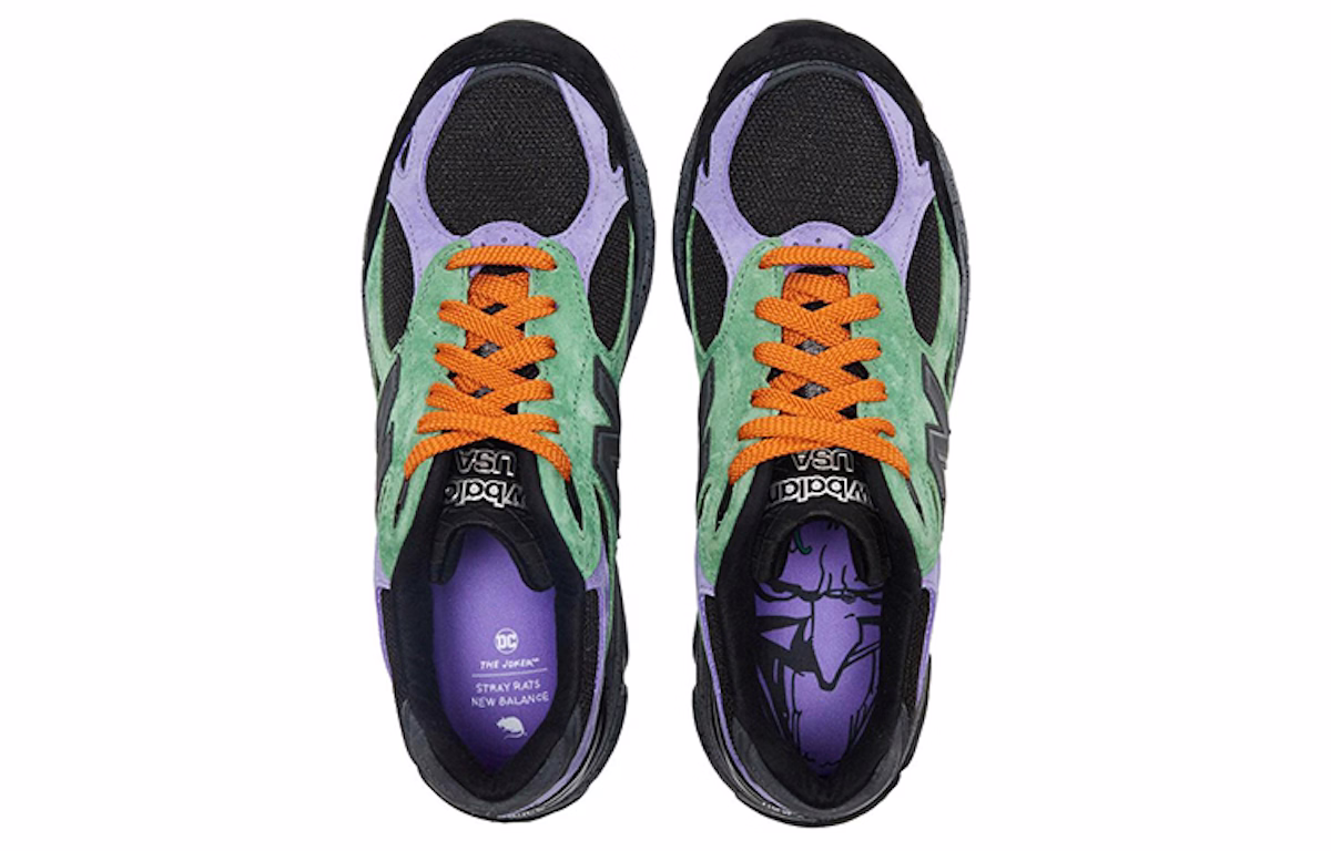 Stray Rats x New Balance 990 v3 'Reprise Finale The Joker' 2019