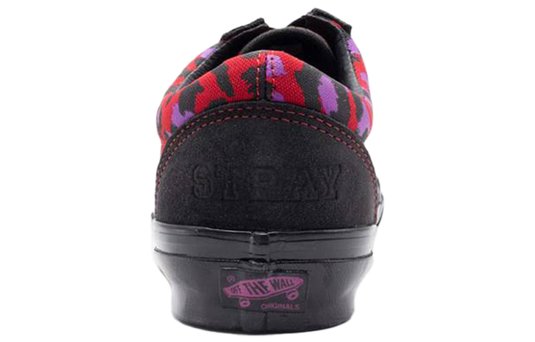 Shop Stray Rats x Vans Vault UA Old Skool NS OG LX 'Raven Racing Merah' VN0A4UUTK04