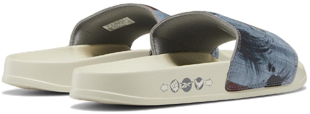 Street Fighter x Reebok Classic Slide 'Train Hard, Game Hard - Foggy Grey' HR0591 Shop Street Fighter x Reebok Classic Slide 'Train Hard, Game Hard - Foggy Grey' HR0591
