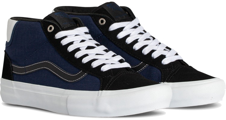 Vans Streetmachine x Mid Skool Pro 'Biru Hitam' VN0A3B15T4K Order Vans Streetmachine x Mid Skool Pro 'Biru Hitam' VN0A3B15T4K