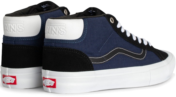 Vans Streetmachine x Mid Skool Pro 'Biru Hitam' VN0A3B15T4K Lookbook Vans Streetmachine x Mid Skool Pro 'Biru Hitam' VN0A3B15T4K