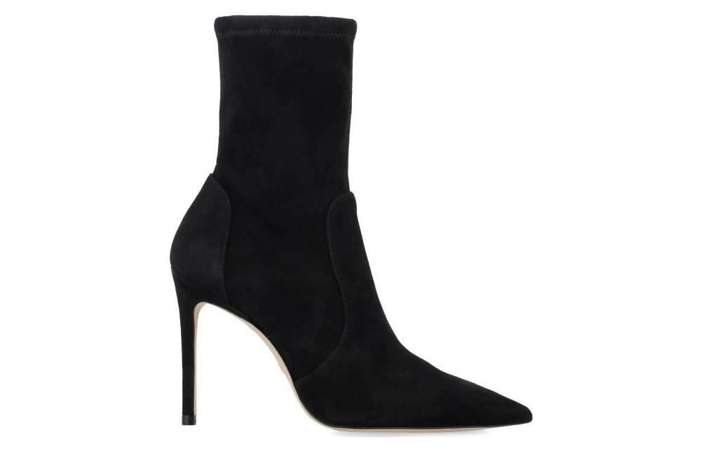 Stuart Weitzman 100 Stretch Bootie 'Suede' 圖 4