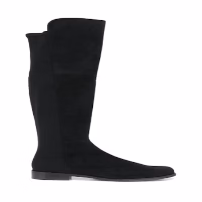 Stuart Weitzman 5050 'Black Suede Stretch'