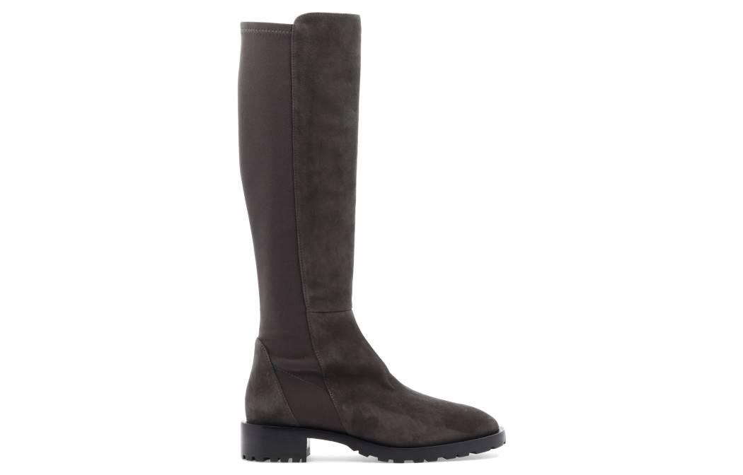 Stuart Weitzman 5050 Knee High Lug Boots 'Slate Brown' 圖 3