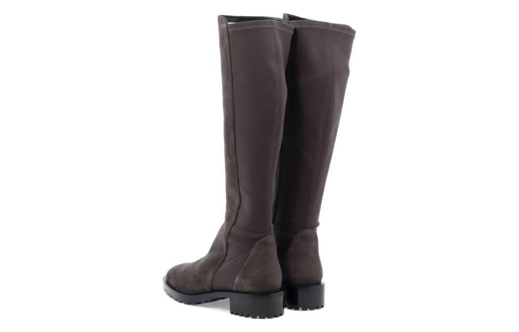 Stuart Weitzman 5050 Knee High Lug Boots 'Slate Brown' 圖 4