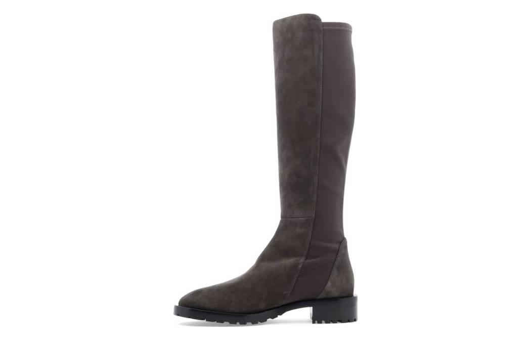 Stuart Weitzman 5050 Knee High Lug Boots 'Slate Brown' 圖 8
