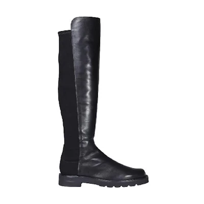 Stuart Weitzman 5050 Lift 'Black Suede'