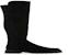 Stuart Weitzman 5050 Lift Boots 'Black Suede and Stretch Fabric' 5050LIFTSRGBLK