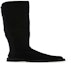 Order Stuart Weitzman 5050 Lift Boots 'Black Suede and Stretch Fabric' 5050LIFTSRGBLK